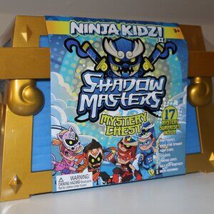 Ninja Kidz Shadow Masters Mystery Large Chest 17 Suprises Brand New Sealed
